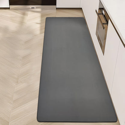 SUDRSHA Anti-Skid 3.5mm  | Water Absorbent Kitchen Mat (Feather Print)